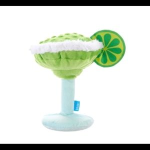 BarkBox Muy Squeaky Margarita Glass Dog Toy